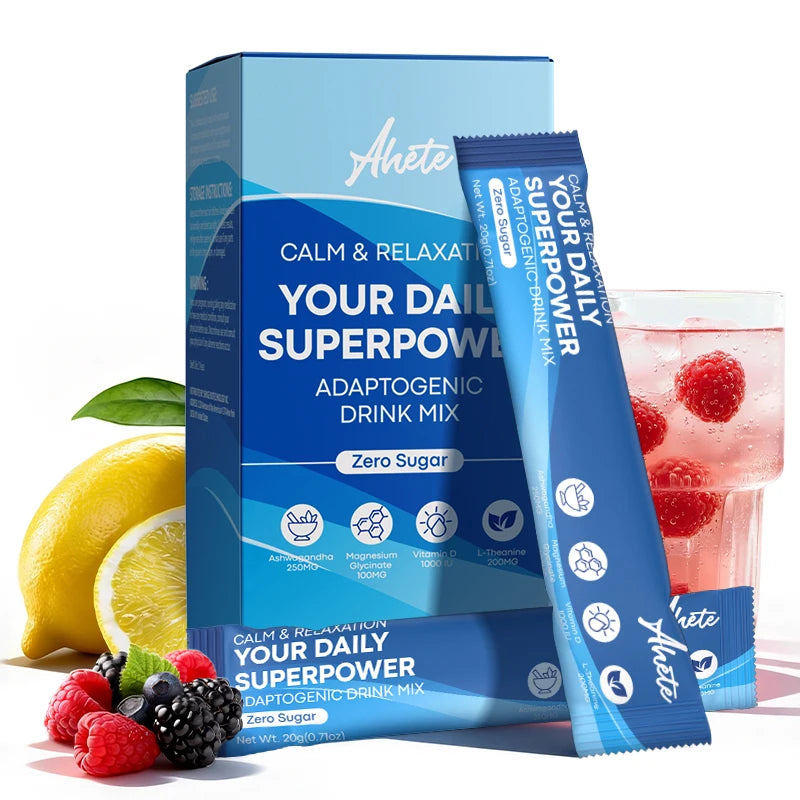 Ahete Adaptogenic Calm Drink Mix For Relaxation And Sleep Support