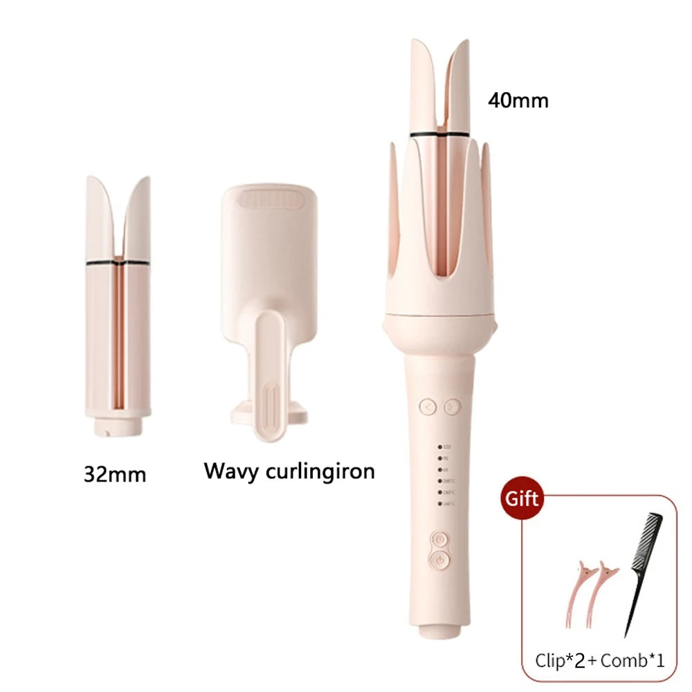 Minhuang Automatic Hair Curler Rotating Ceramic Curling Iron