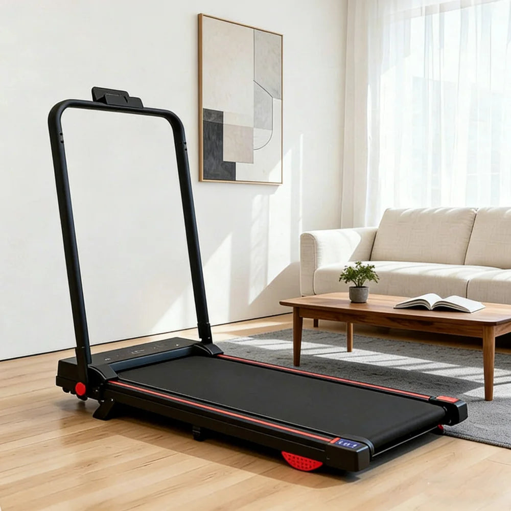 Driving Walking Pad Treadmill With Bracket For Home Use