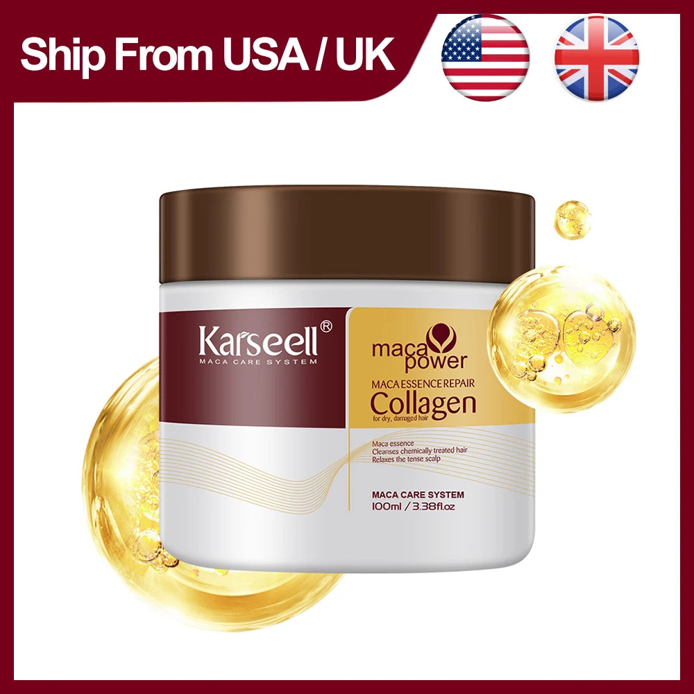 Karseell Collagen Hair Mask With Argan Oil For Damaged Hair