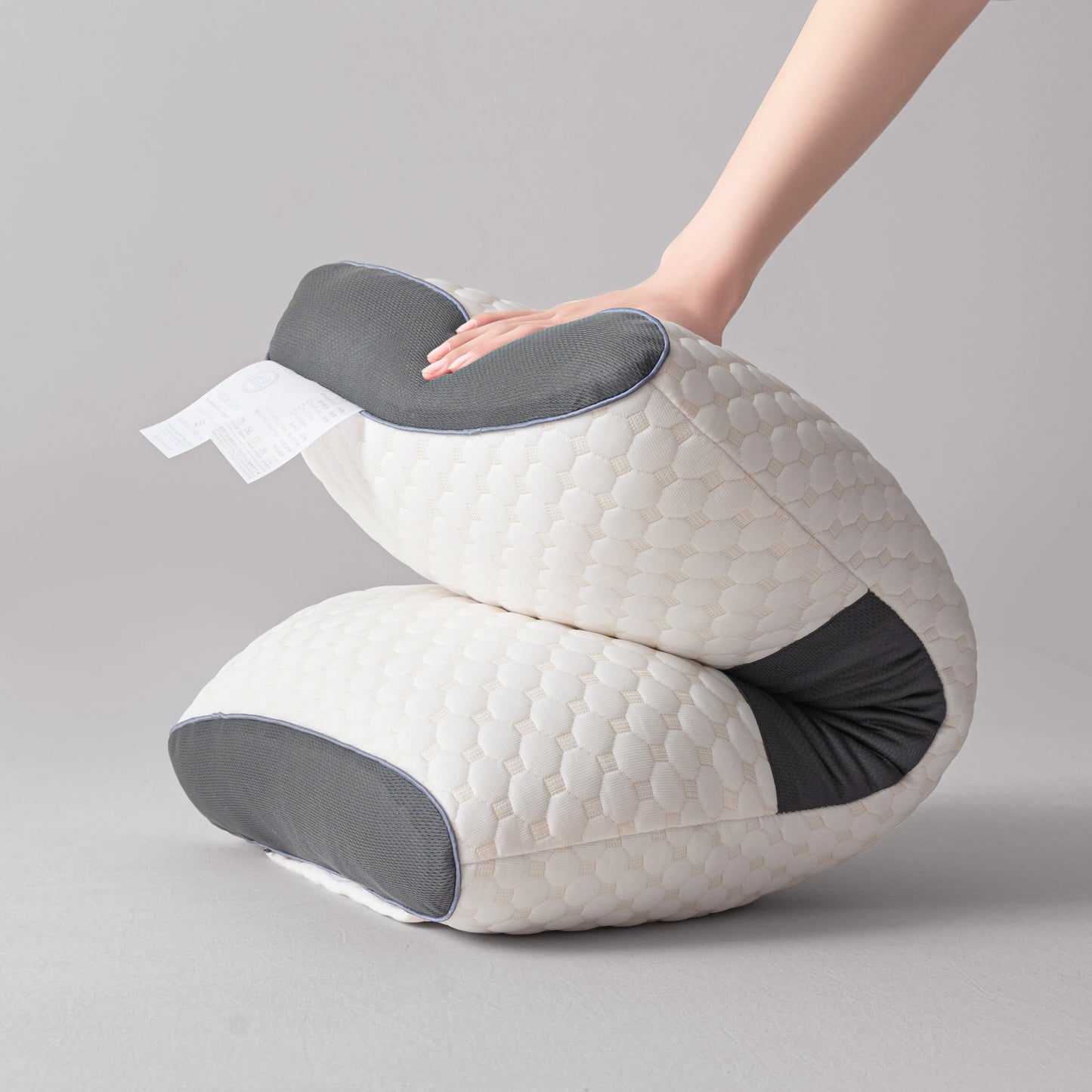 Ufist Massage Neck Pillow Two Pack Adjustable Ergonomic Contour Support