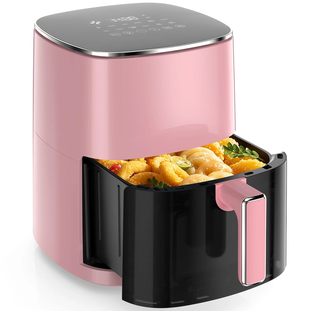 JHK 6 Quart Square Air Fryer With Window
