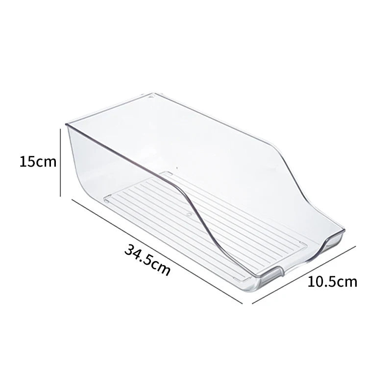 Transparent Refrigerator Storage Box Vegetables Fruit Organizer Clear Container