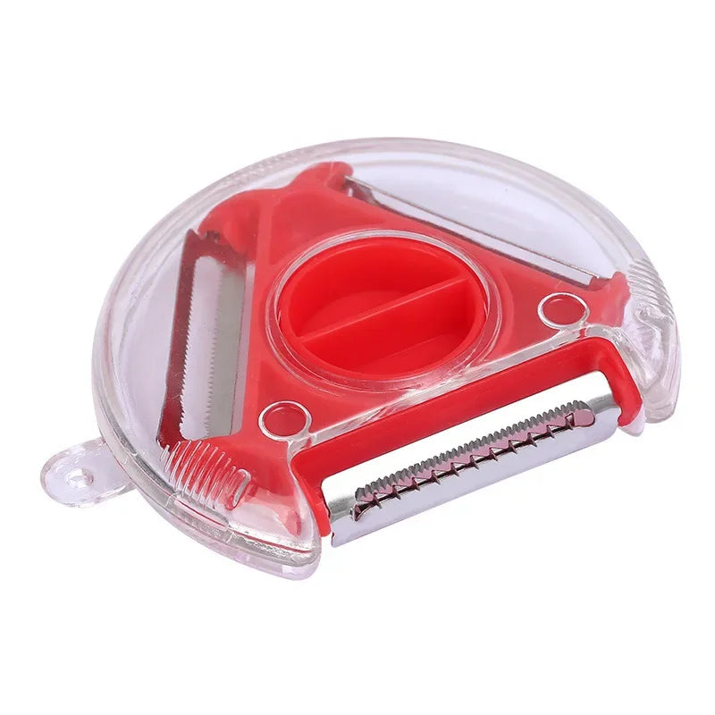 3 In 1 Magic Trio Peeler Set Slicer Shredder Cutter