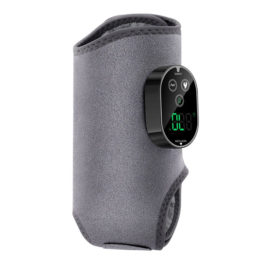 PASTSKY Electric Heating Vibration Foot Ankle Massager USB Rechargeable Strap