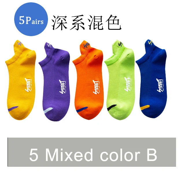 Unisex Breathable Mesh Ankle Socks For Running And Street Style