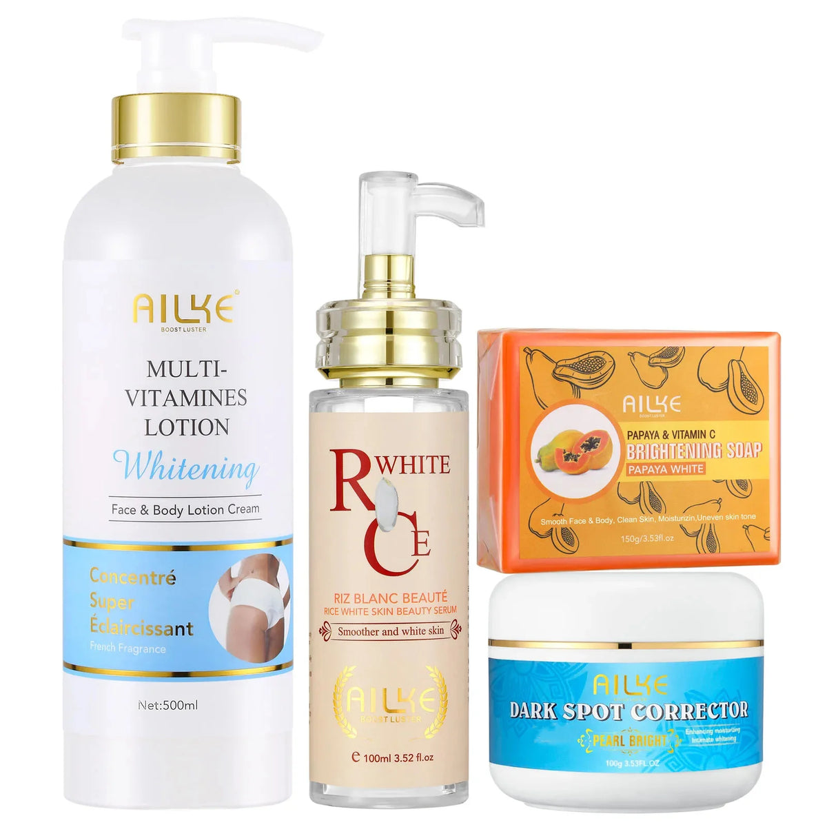 Ailke Multi Vitamin Whitening Body Lotion Moisturizer