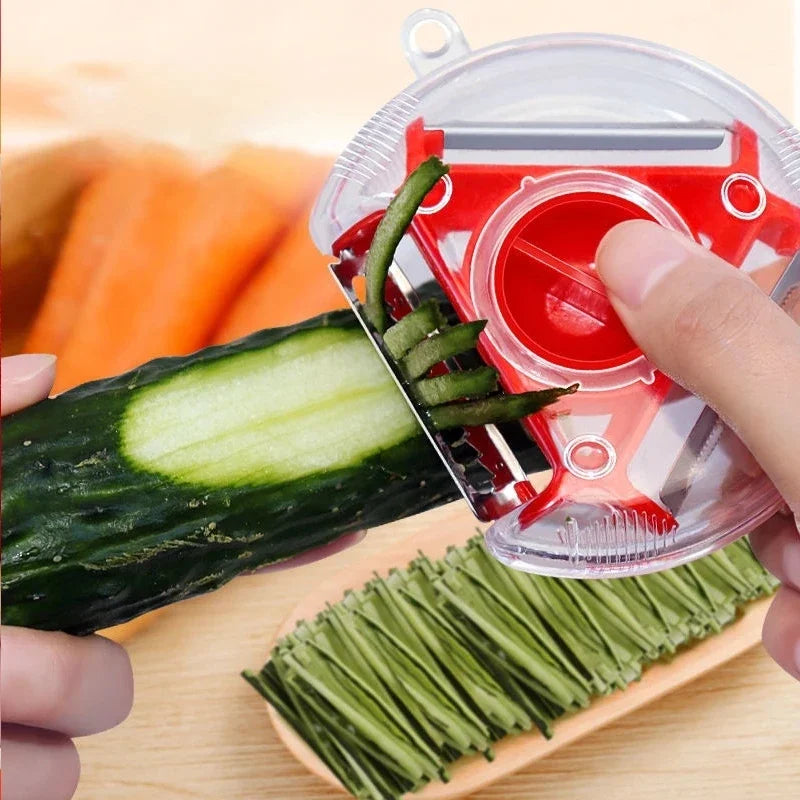 3 In 1 Magic Trio Peeler Set Slicer Shredder Cutter