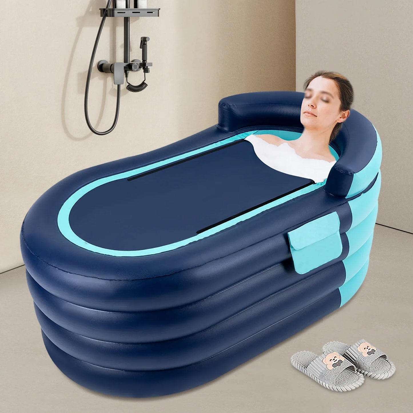 Inflatable Adult Bathtub With Wireless Air Pump For Ice Bath