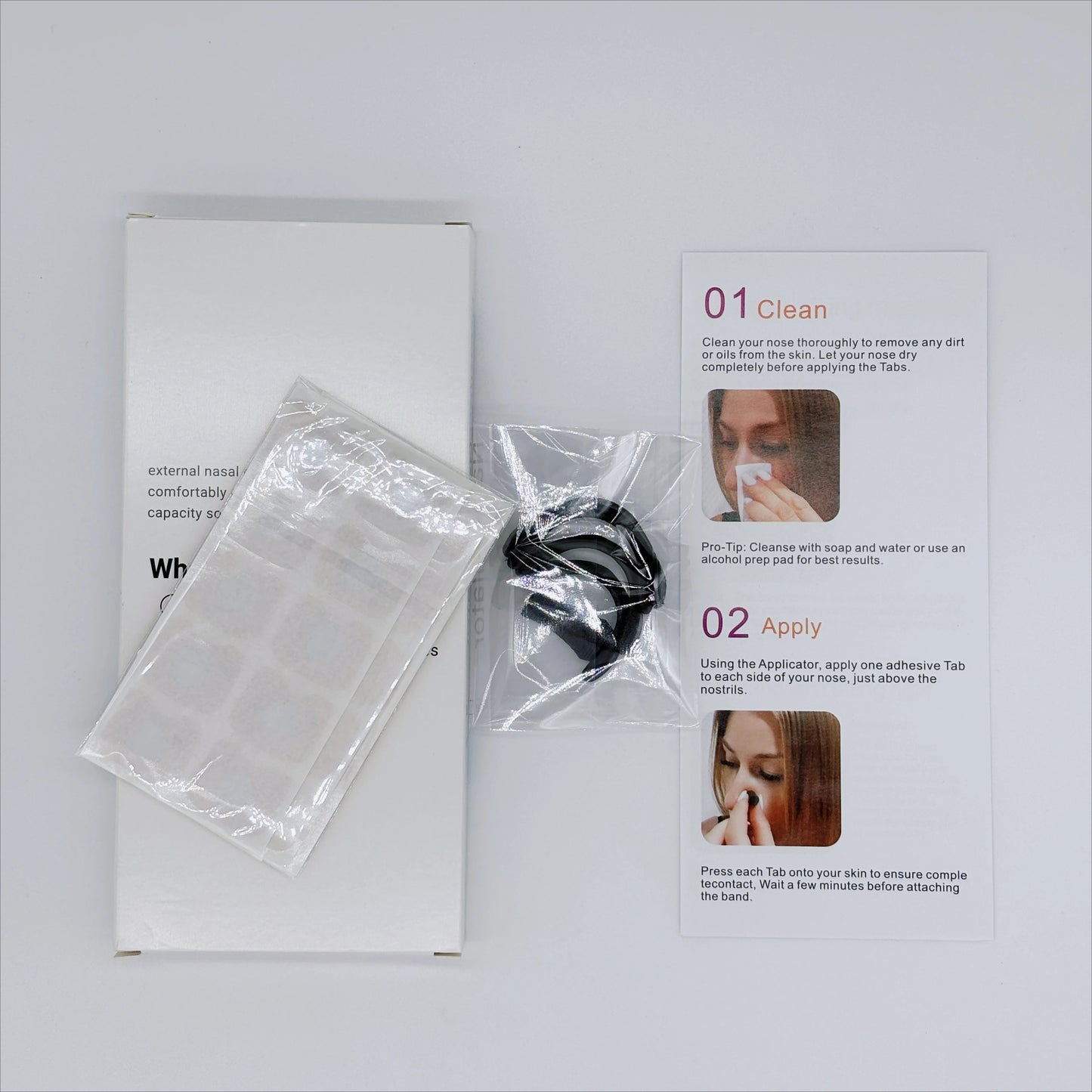 Magnetic Anti Snoring Nasal Strips Starter Kit Nose Dilators