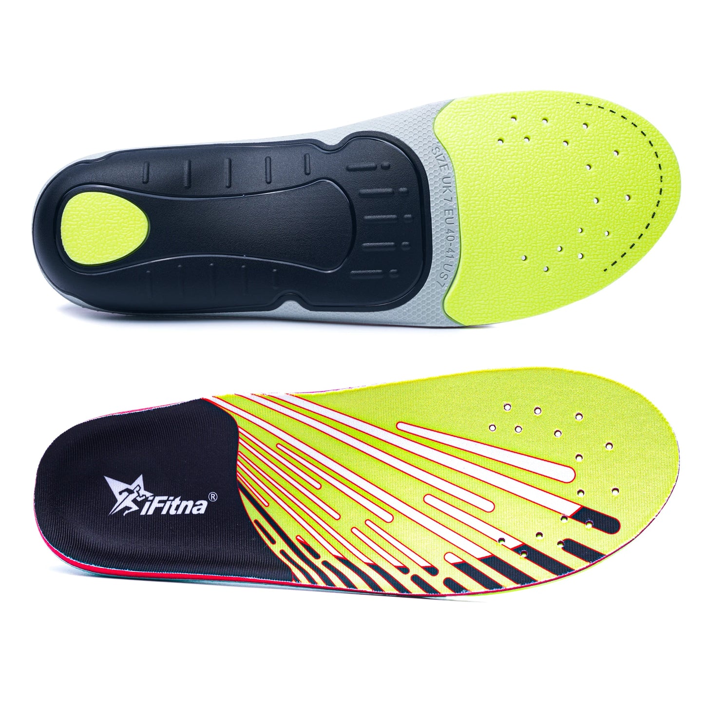 Plantar Fasciitis Relief Orthopedic Insole High Arch Support Flat Foot