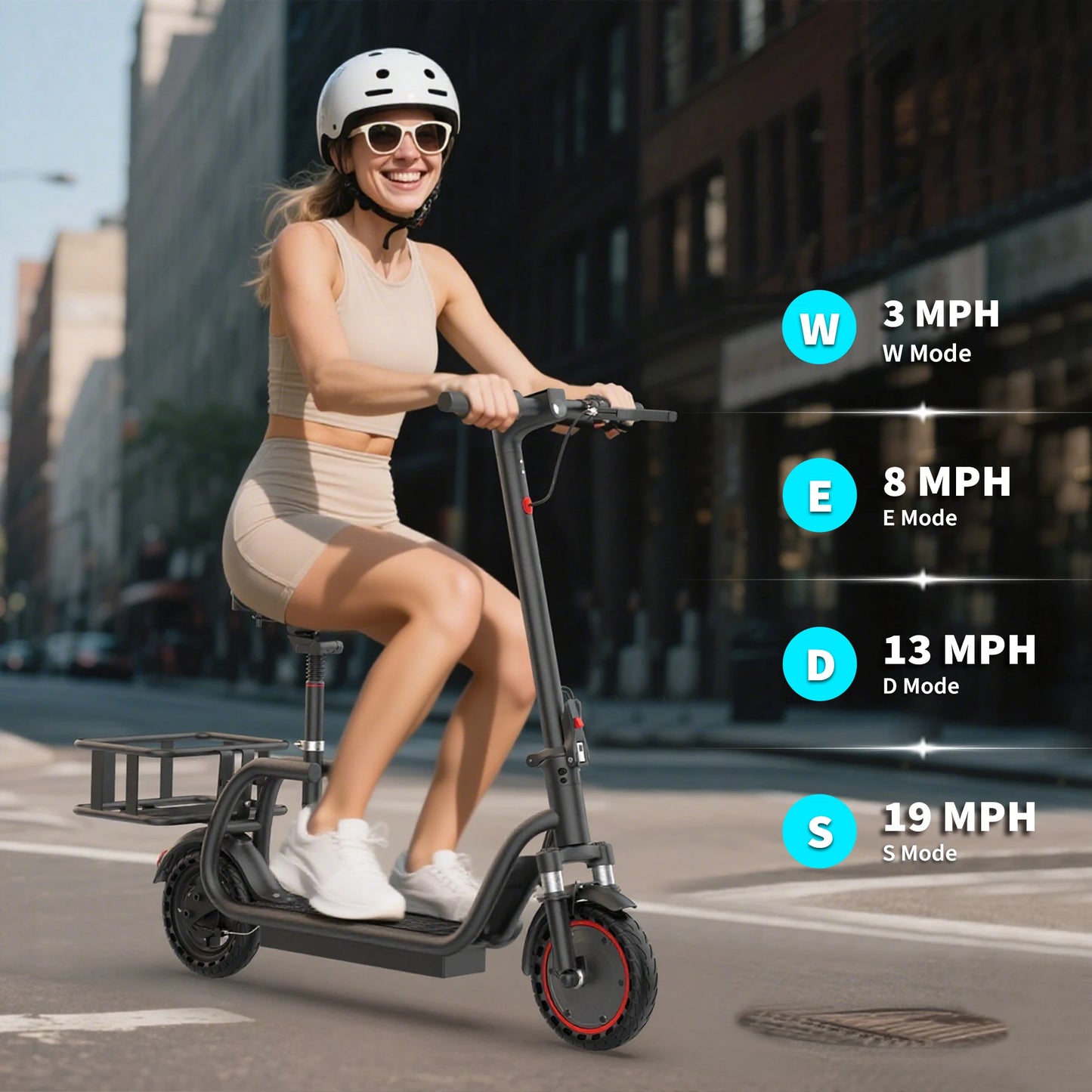 AOVOPRO Electric Bicycle Foldable 350W 17 Mile Range