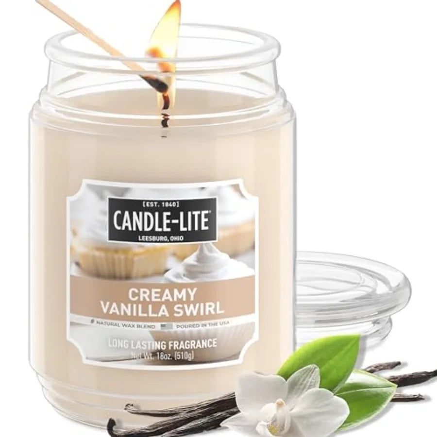 Fall Scented Aromatherapy Candle Single Wick 110 Hours Burn Time