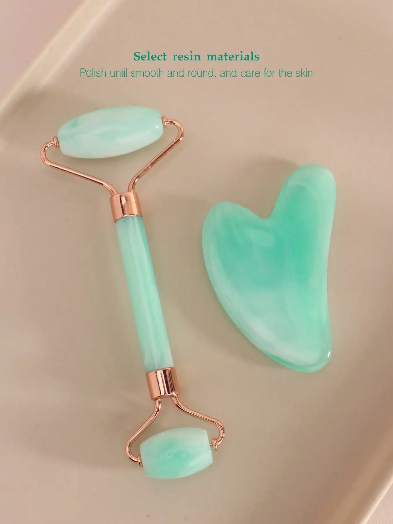 3 Piece Facial Massage Tool Kit With Roller And Cupping