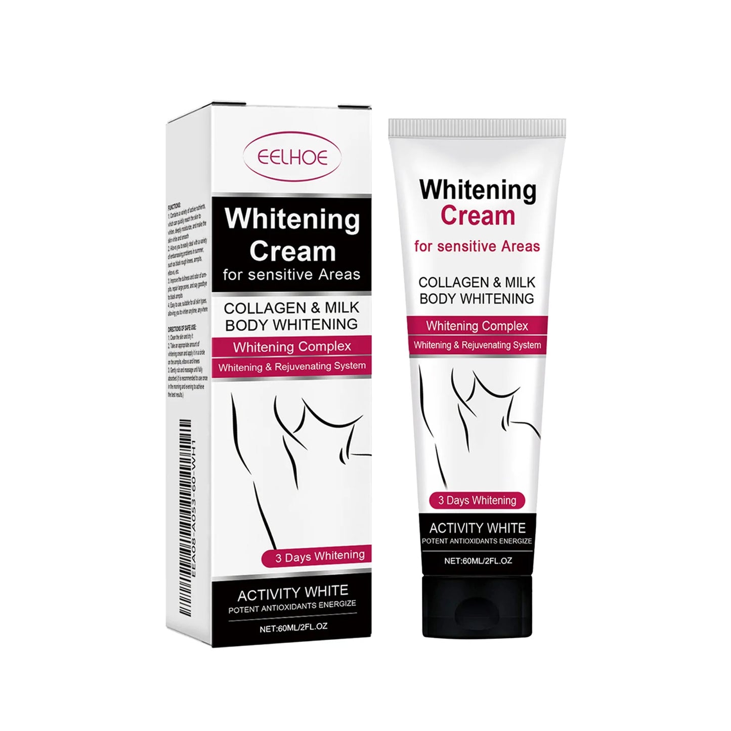 Eelhoe Underarm Whitening Cream Reduces Melanin Pigmentation