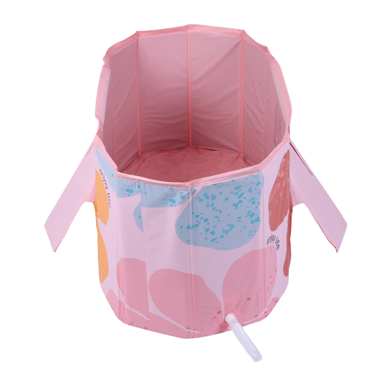 Portable Foldable Bathtub With 5 Layer Insulated Liner For Athletes