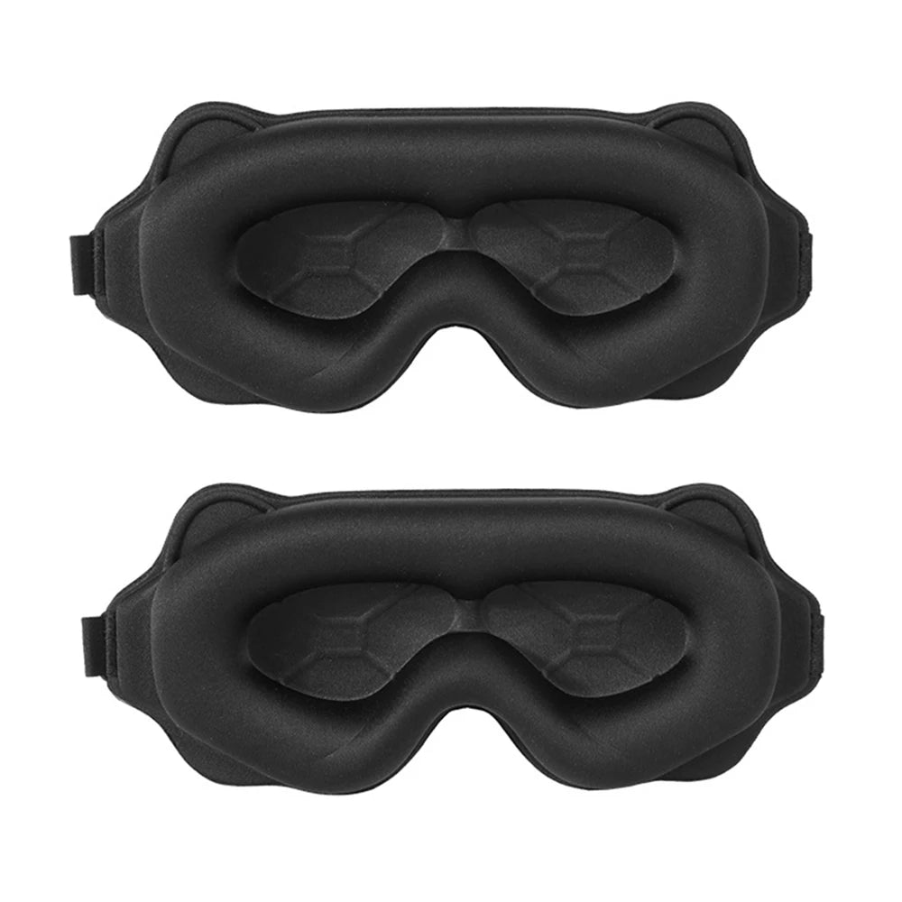 Zoechic 3D Sleeping Mask Blockout Light Travel Eye Mask