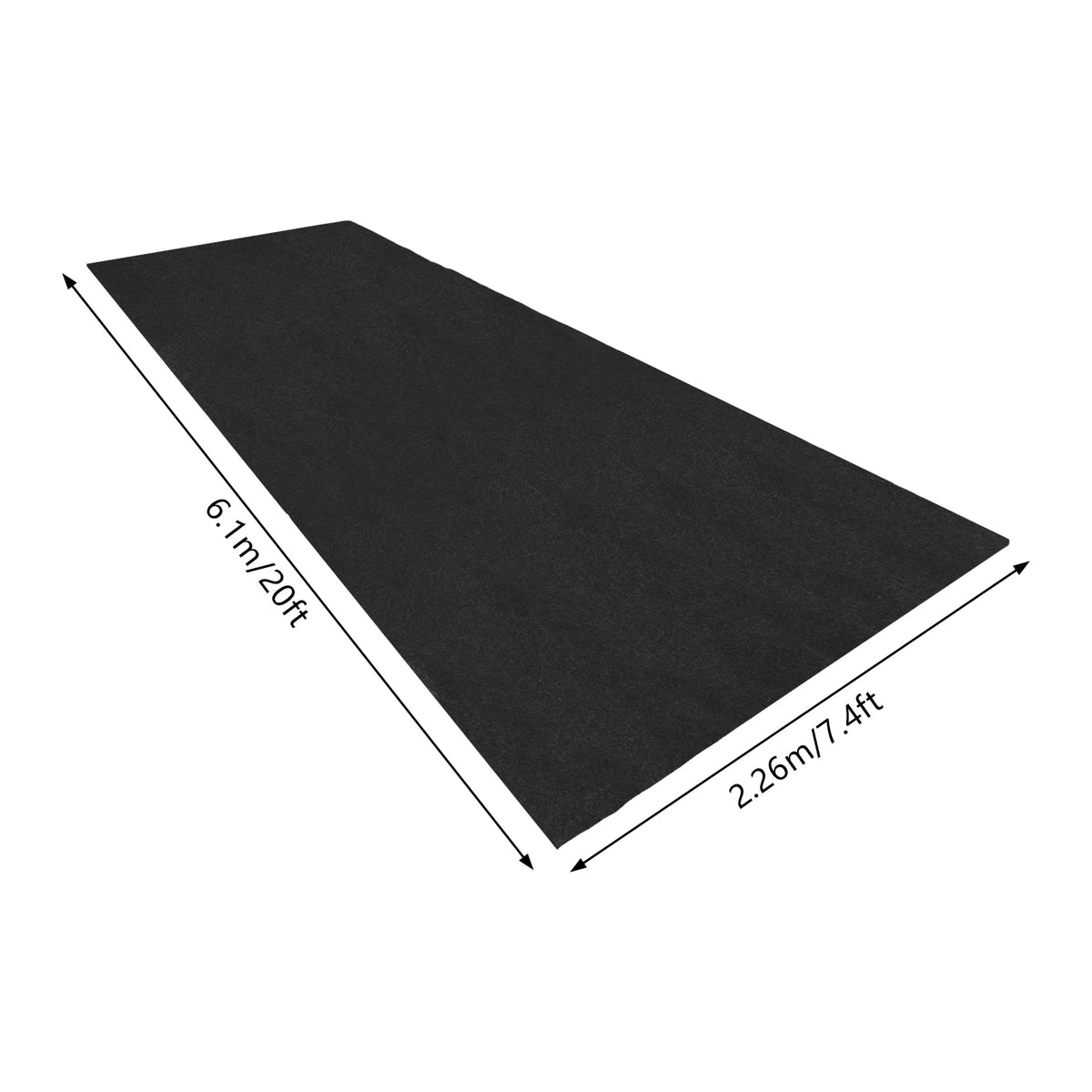 Garage Non Slip Mat Waterproof Non Woven Cloth Floor Protection