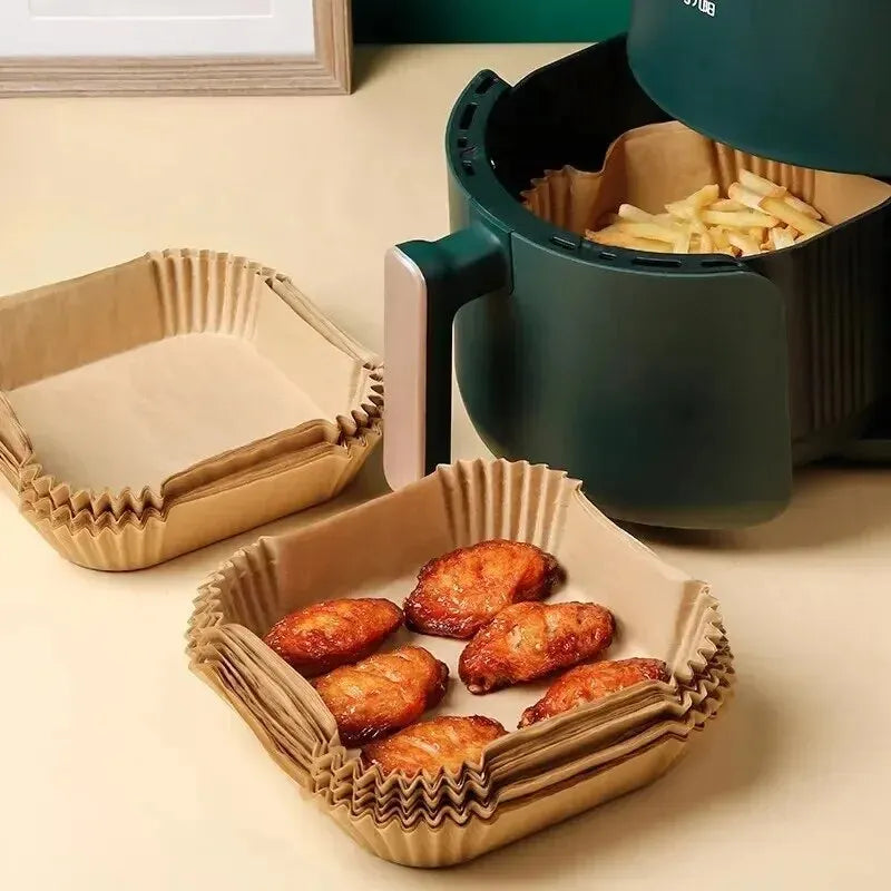 Air Fryer Disposable Paper Liners Non Stick Round