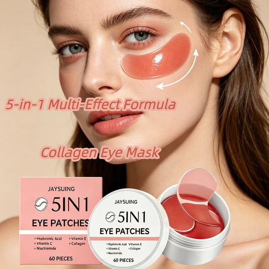 Jaysuing 5 In 1 Collagen Eye Mask Vitamin C Brightening