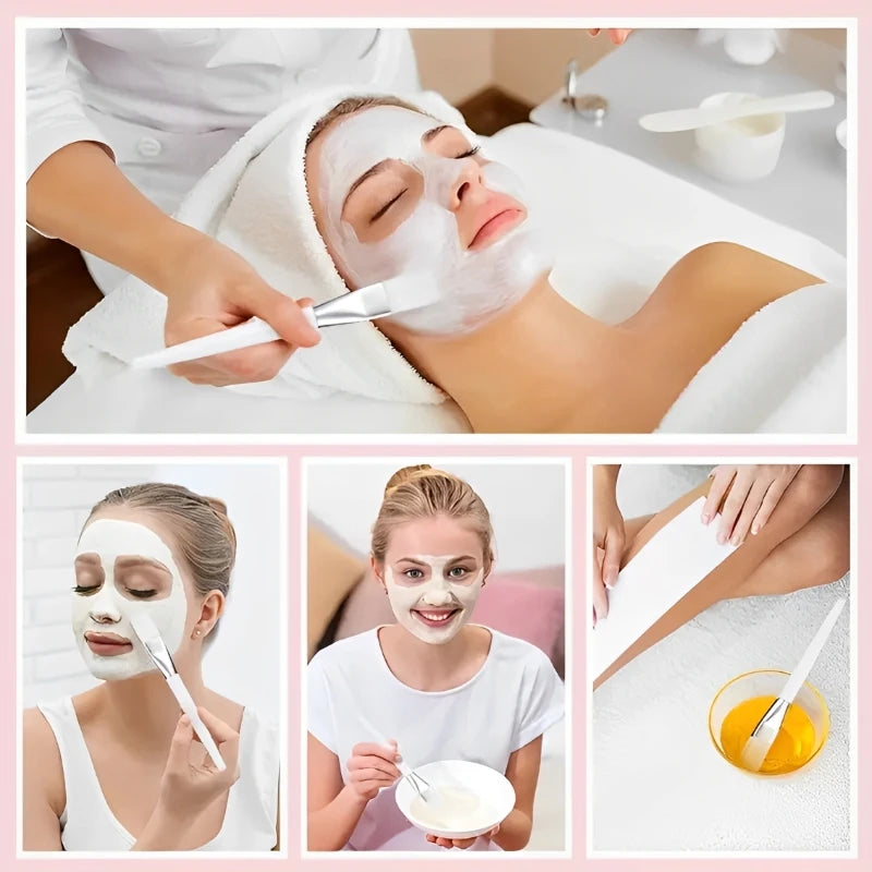 HMQ Beauty Facial Applicator Brushes For DIY Skincare Tools
