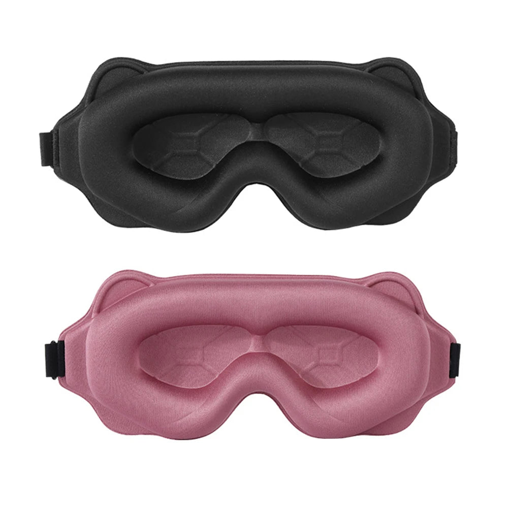 Zoechic 3D Sleeping Mask Blockout Light Travel Eye Mask
