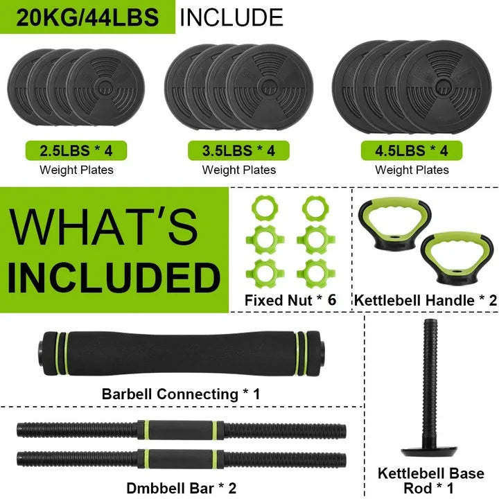 Twister CK Adjustable Dumbbells With Connector For Home Gym