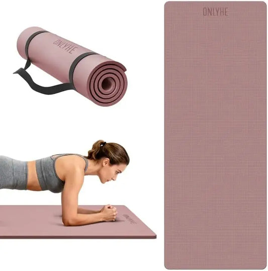 TPE Yoga Mat Anti Slip Lightweight for Fitness Travel