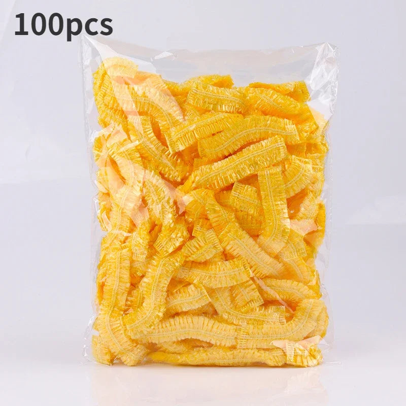 Disposable Shower Cap Waterproof Hair Cap For Bath And Sauna