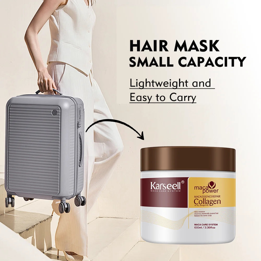 Karseell Collagen Hair Mask With Argan Oil For Damaged Hair