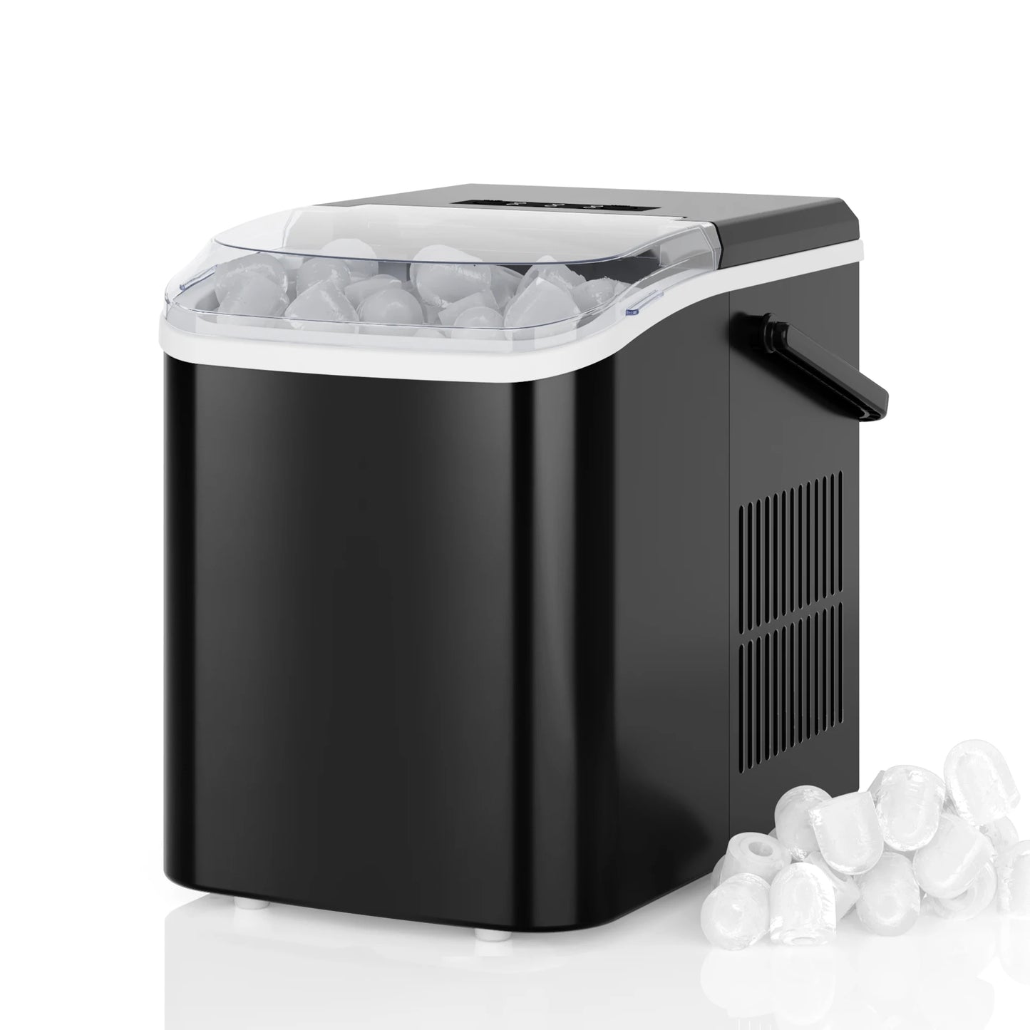 Portable Ice Maker Countertop 9 Bullet Cubes In 6 Minutes