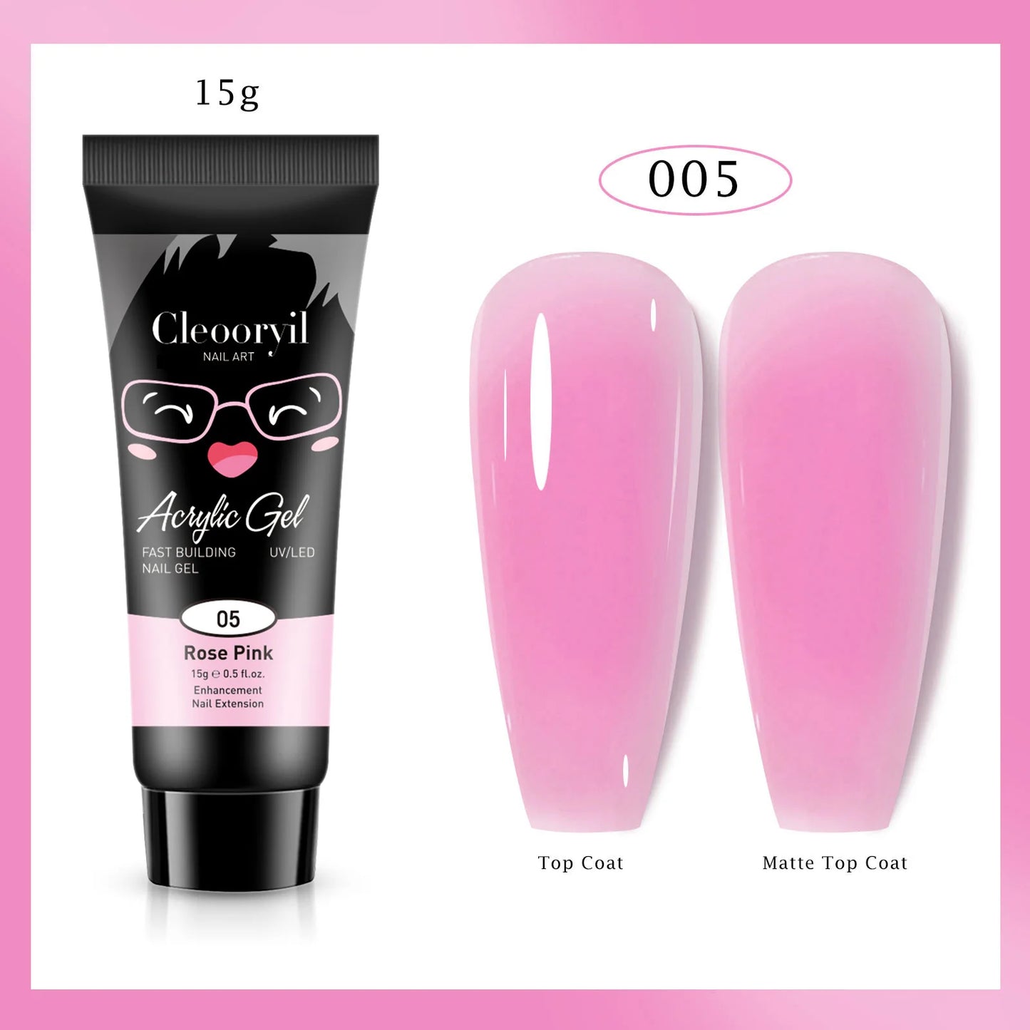 Misscheering Nail Extension Gel Poly Nail Acrylic Gel UV LED