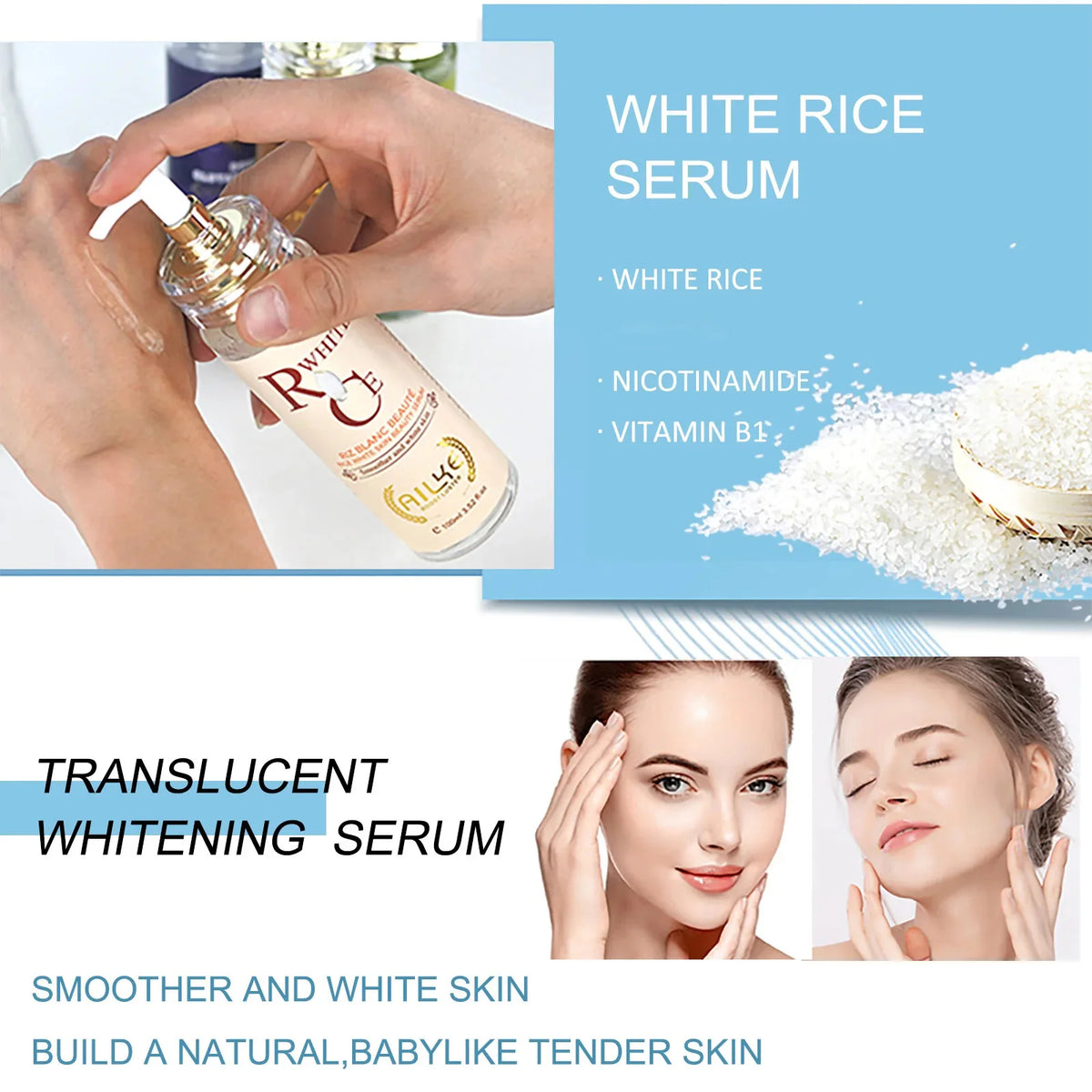 Ailke Natural Multivitamin Lightening Skincare Kit For Face