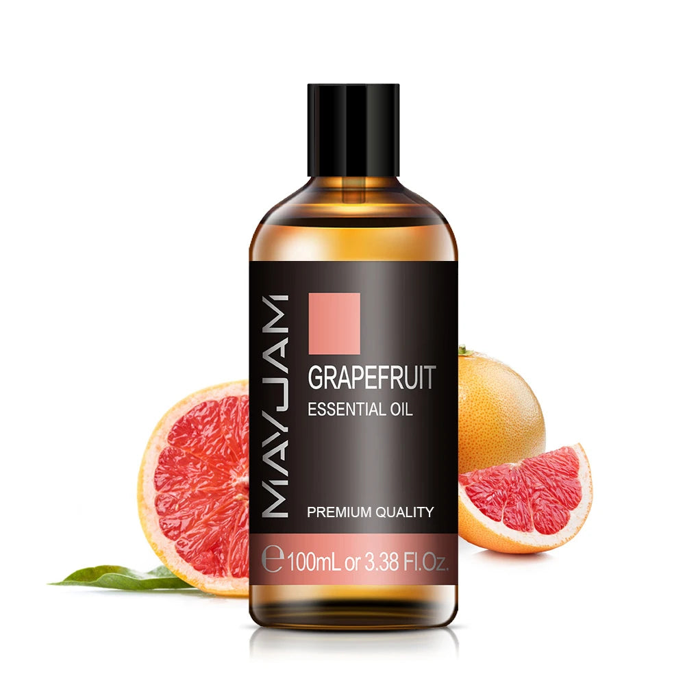 MAYJAM Essential Oils For Diffuser Lavender Eucalyptus Rose Ginger Lemongrass