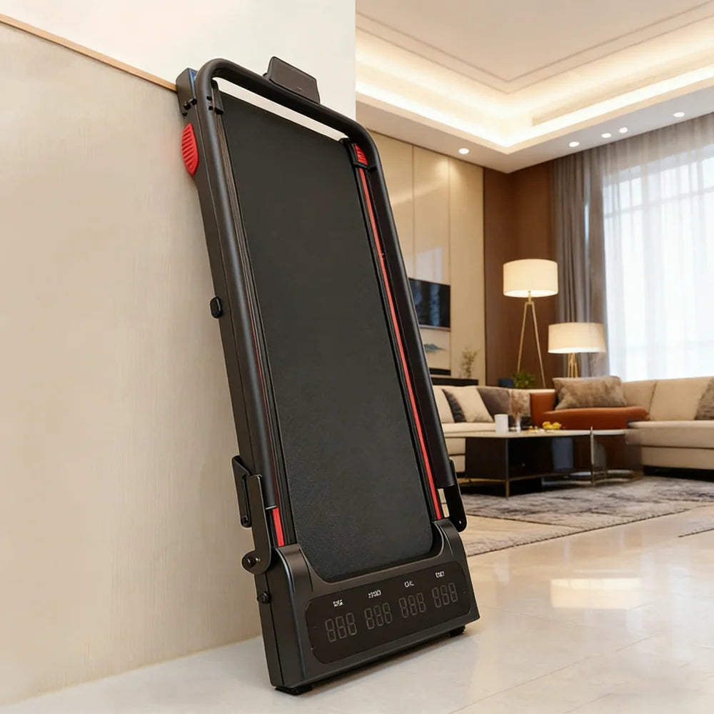 Driving Walking Pad Treadmill With Bracket For Home Use
