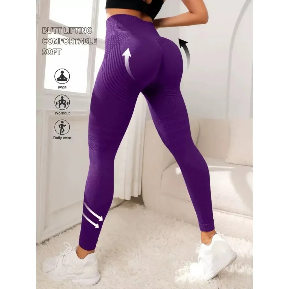 Cellulite 3D Leggings High Waist Anti Cellulite Training Control