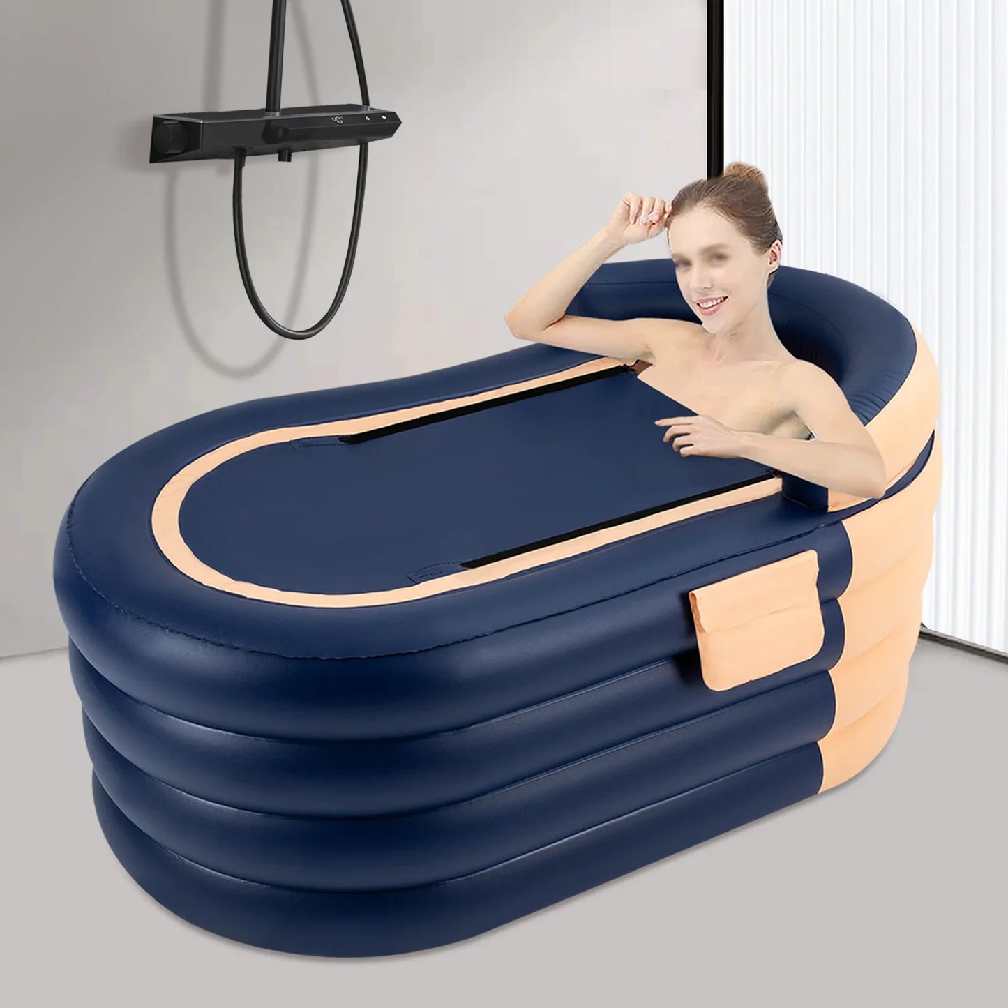 Inflatable Adult Bathtub With Wireless Air Pump For Ice Bath