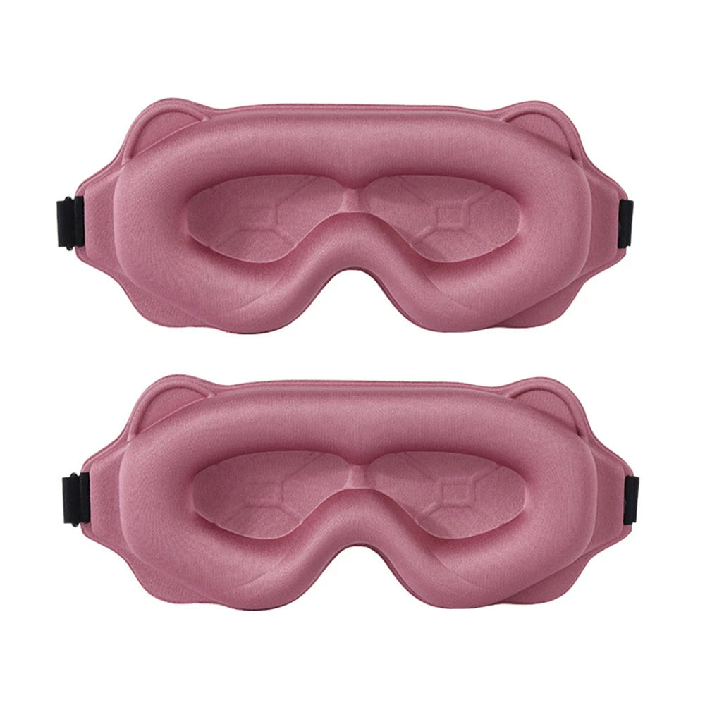 Zoechic 3D Sleeping Mask Blockout Light Travel Eye Mask