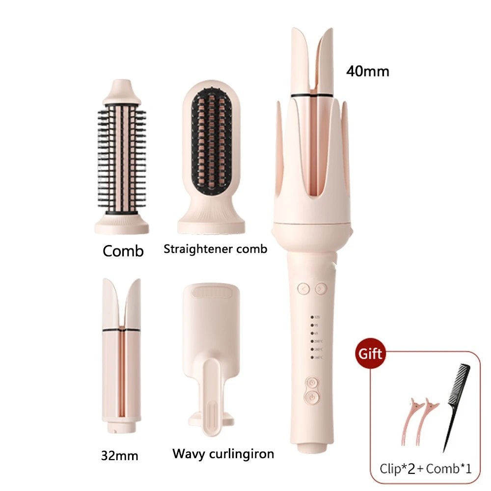 Minhuang Automatic Hair Curler Rotating Ceramic Curling Iron