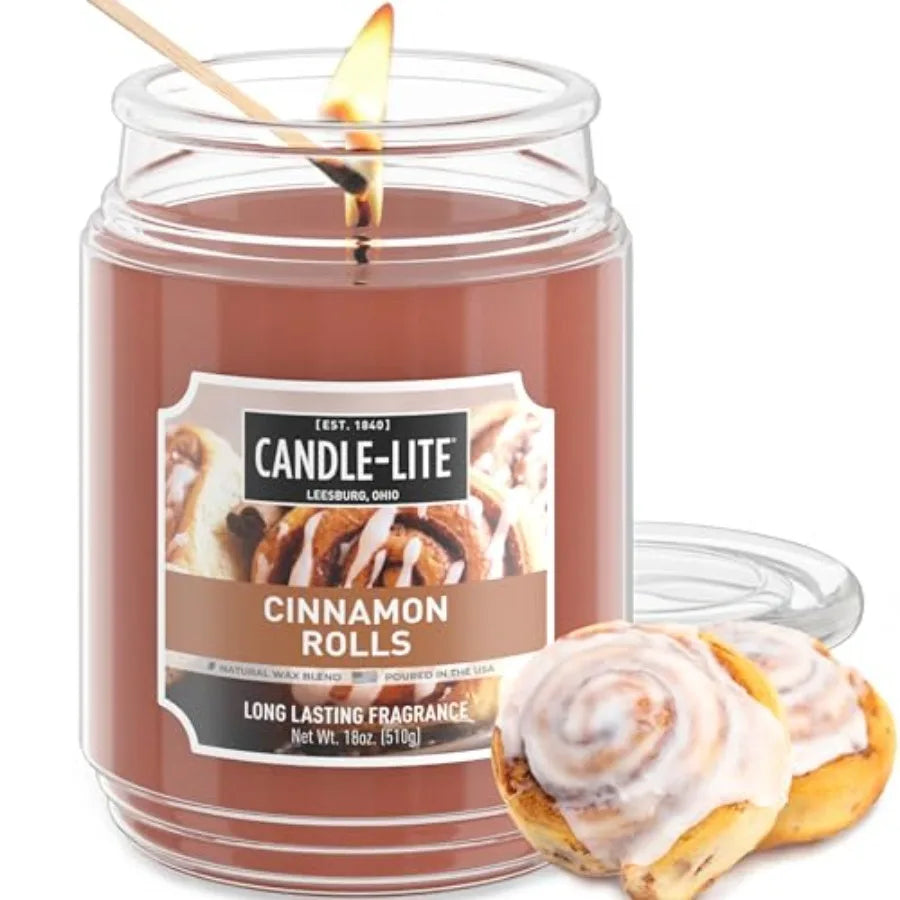 Fall Scented Aromatherapy Candle Single Wick 110 Hours Burn Time