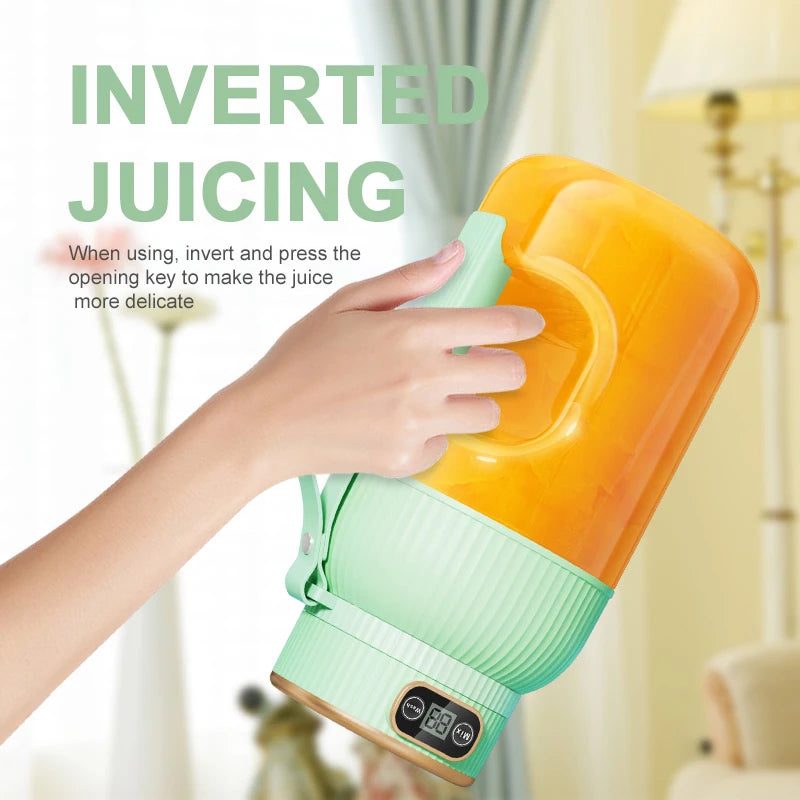 Portable Juicer Blender USB Charging Fruit Juicer Cup Smoothie Machine