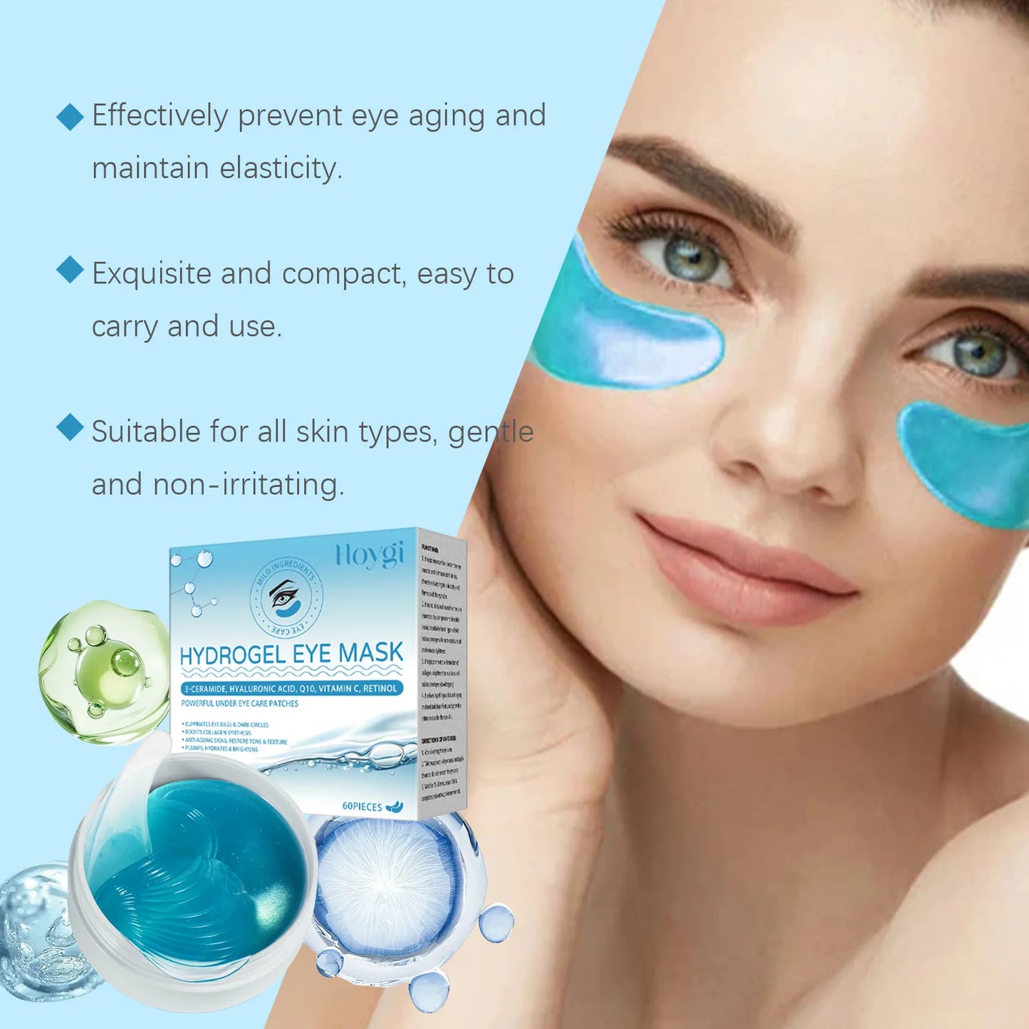 Retinol Under Eye Patches For Anti Puffiness And Dark Circles