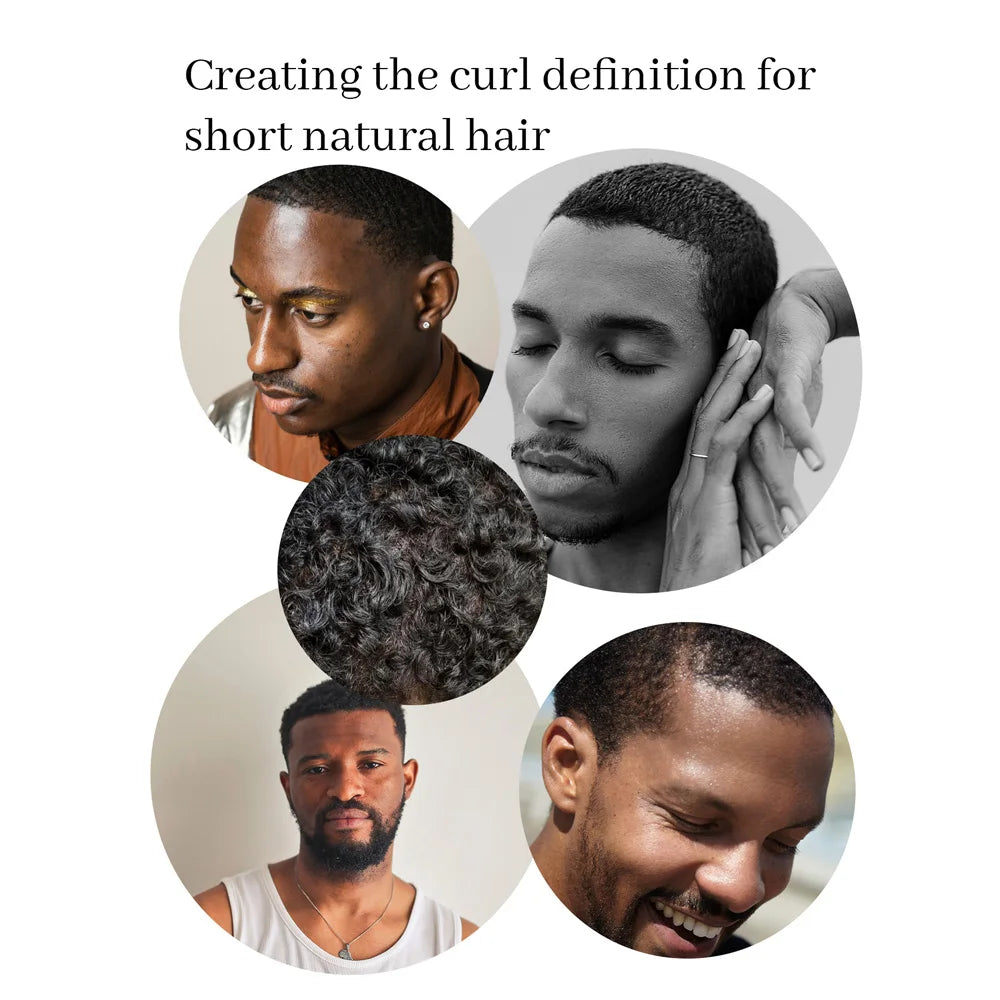 2 In 1 Afro Curling Sponge And Stainless Steel Pick