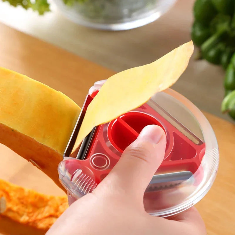 3 In 1 Magic Trio Peeler Set Slicer Shredder Cutter