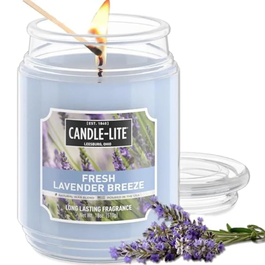 Fall Scented Aromatherapy Candle Single Wick 110 Hours Burn Time