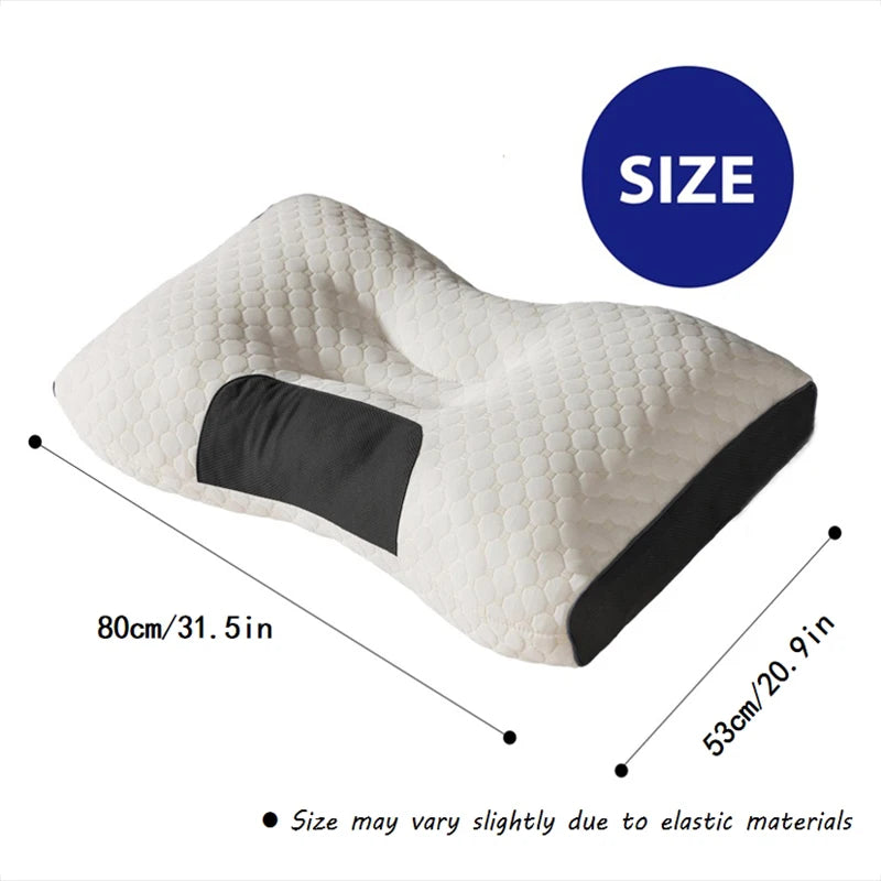 Ufist Massage Neck Pillow Two Pack Adjustable Ergonomic Contour Support