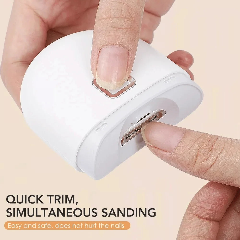 Electric Automatic Nail Clipper Portable Nail Trimmer For Thick Nails