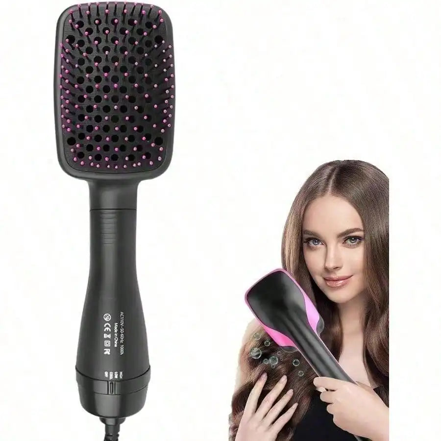 3 In 1 Negative Ion Hot Air Straightener For Dry And Wet Hair