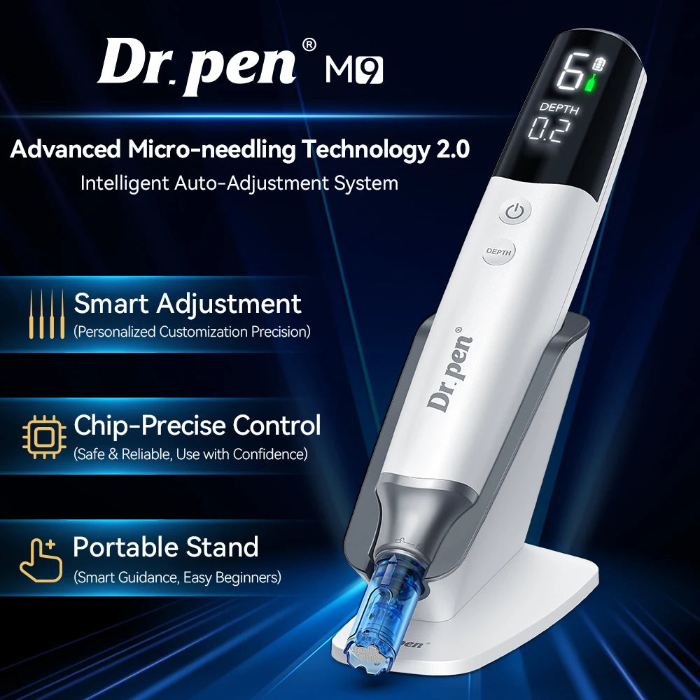 Dr.Pen M9 Microneedle And Hello Face M300 LED Beauty Mask
