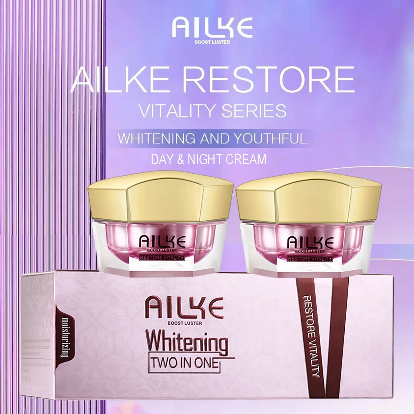 AILKE Whitening Anti Wrinkle Cream With Collagen Hyaluronic Acid